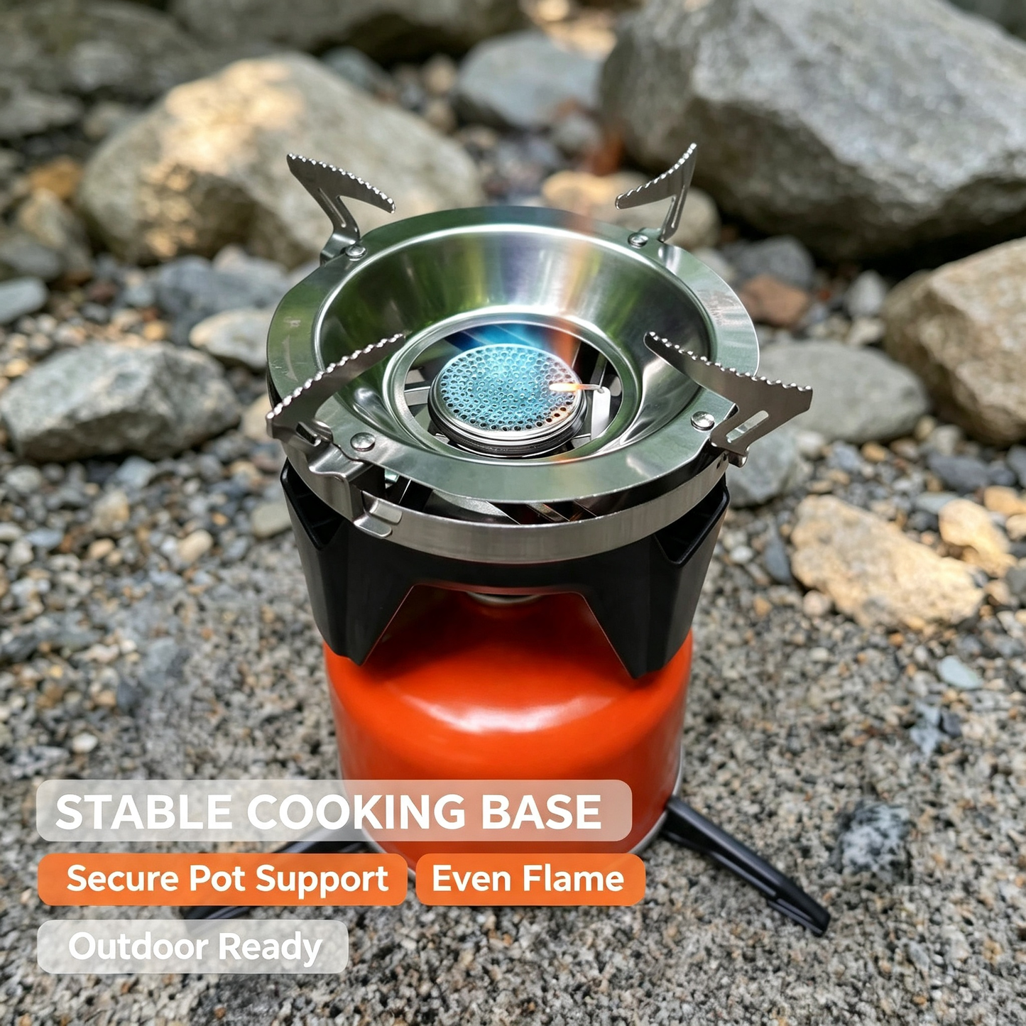Portable Camp Stove Support Ring