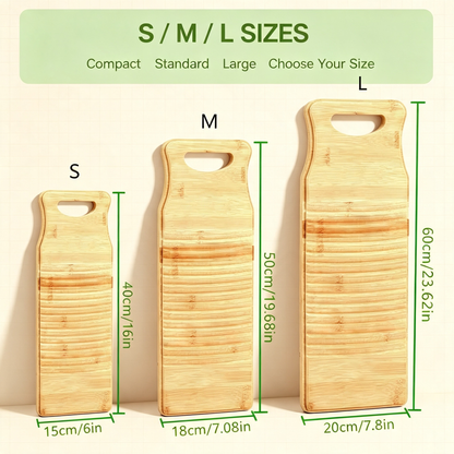 Bamboo Washboard for Hand Washing